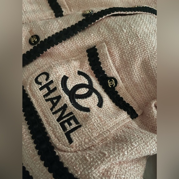 Vintage Chanel  Embroidered Tweed Jacket - Picture 13 of 13